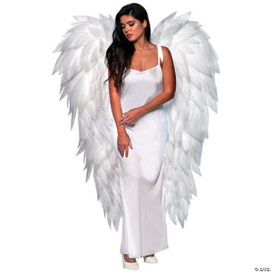 58 full length featherless white angel wings~ur30678wt