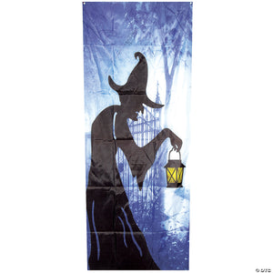 witch with lantern door curtain decoration~ss62156