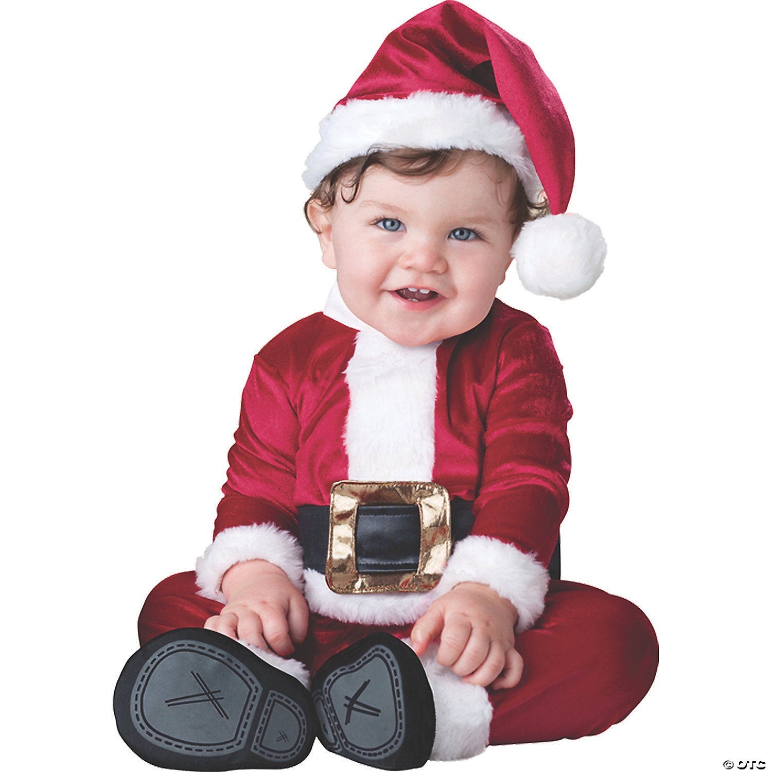 baby santa costume 6 12 months~ic36001txs