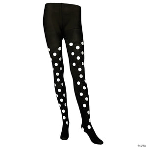 adult polka dot tights~ua7202