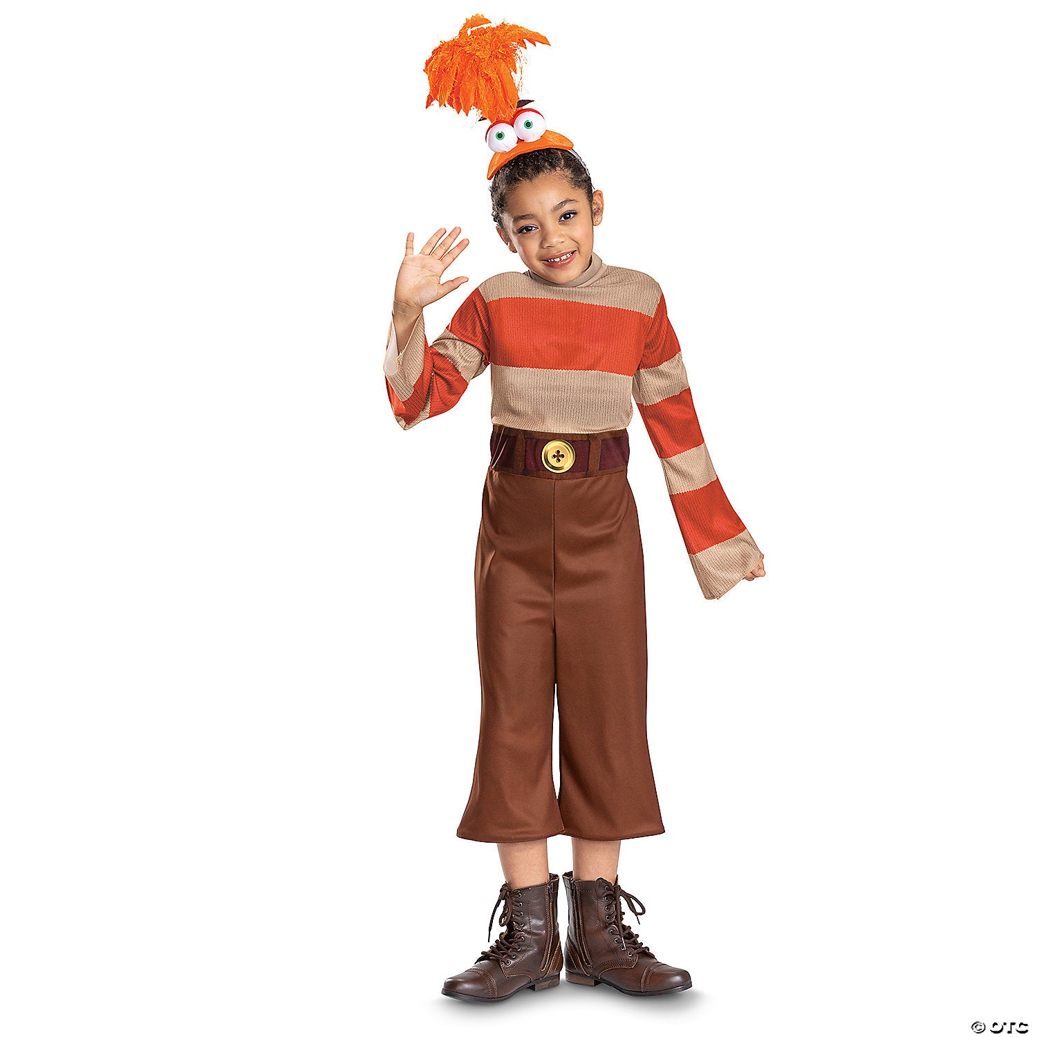 pixar inside out 2 orange anxiety costume small 4 6x~dg166209l-a02