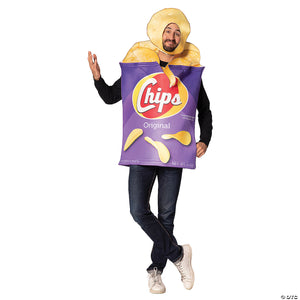 adults potato chips bag costume~gc1163