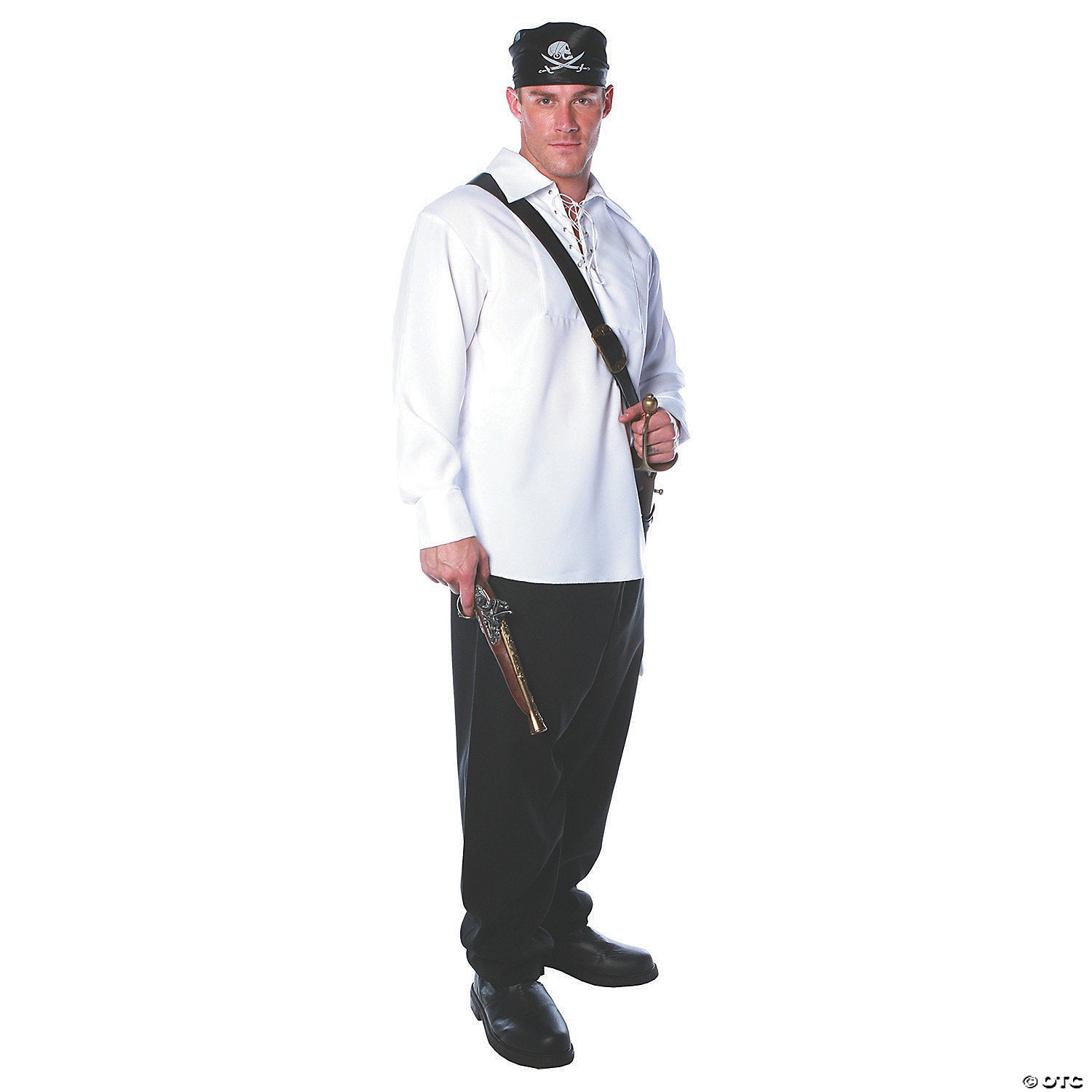 men s white pirate costume standard~ur29016