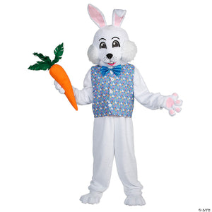 adults easter bunny costume with reversible vest & bowtie~mc28-a02
