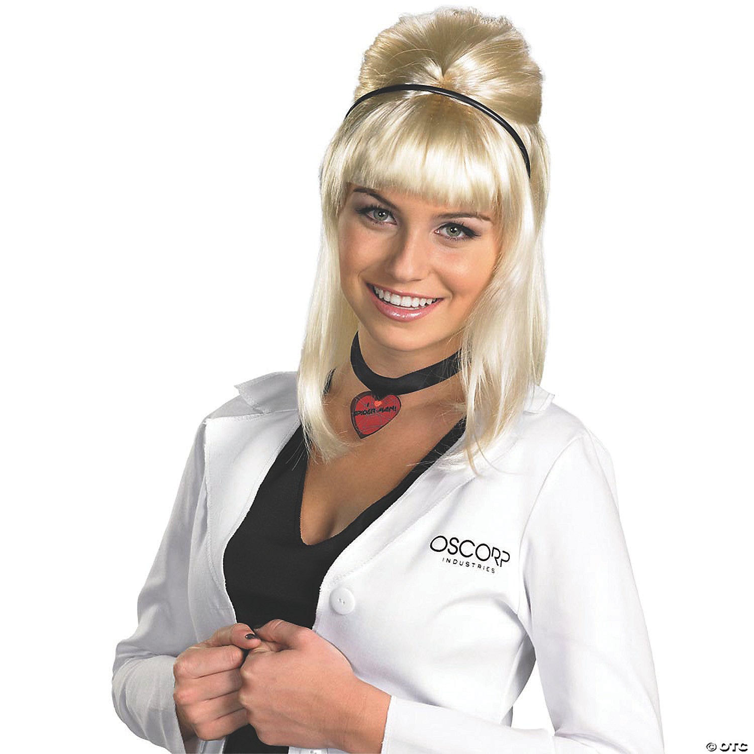 the amazing spiderman gwen stacy wig accessory kit~dg42496