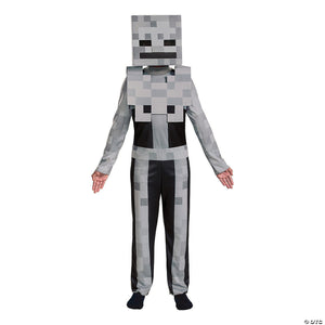 boy s classic minecraft skeleton costume large~dg105109g
