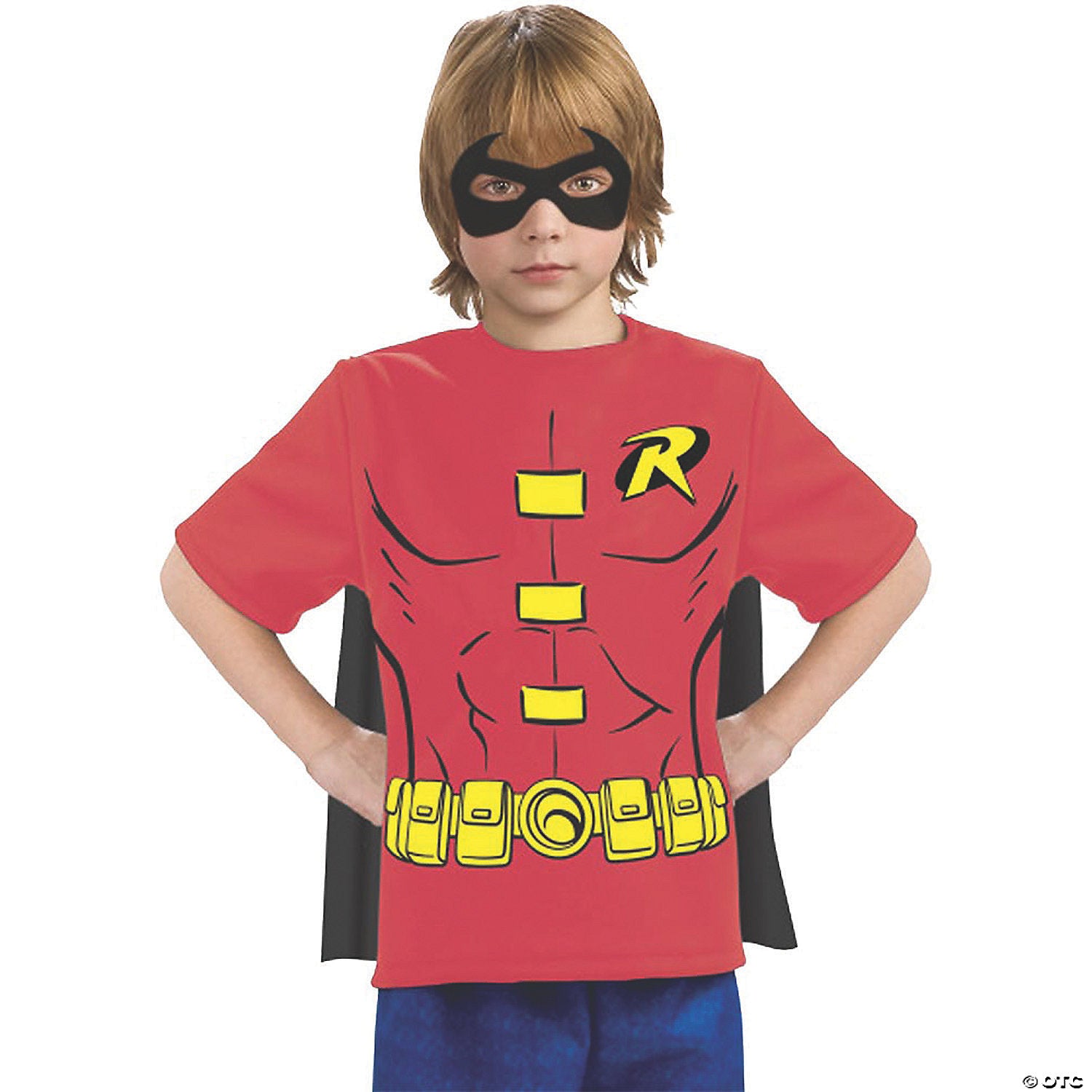 boy s robin shirt with cape costume small~ru881344sm