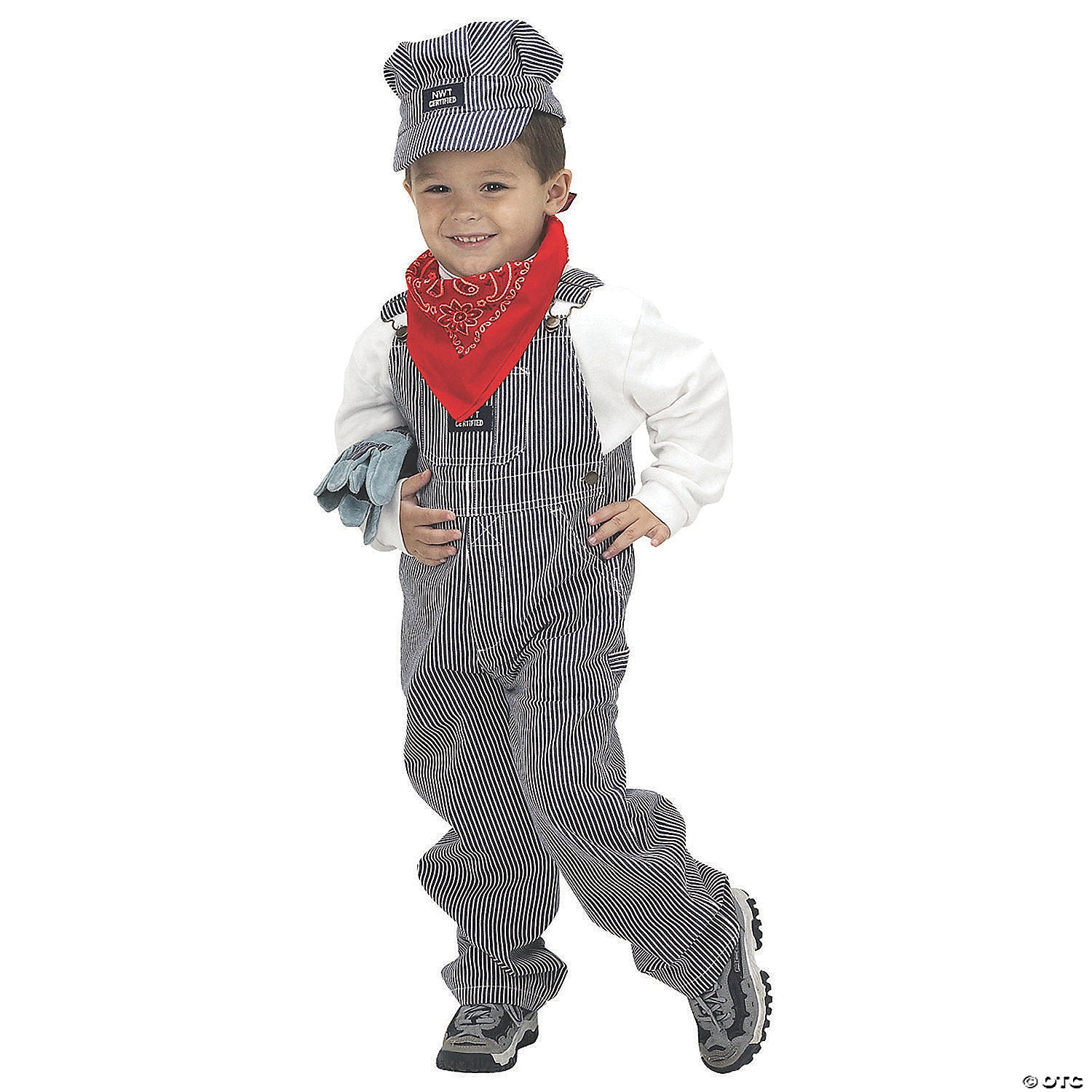 boy s train engineer costume extra small~ar62t