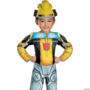 toddler boy& 8217 s muscle chest transformers& 8482 bumblebee rescue bot costume 3t 4t~dg42646m-a01