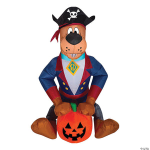 35 blow up inflatable scooby doo pirate outdoor halloween yard decoration~ss220657g