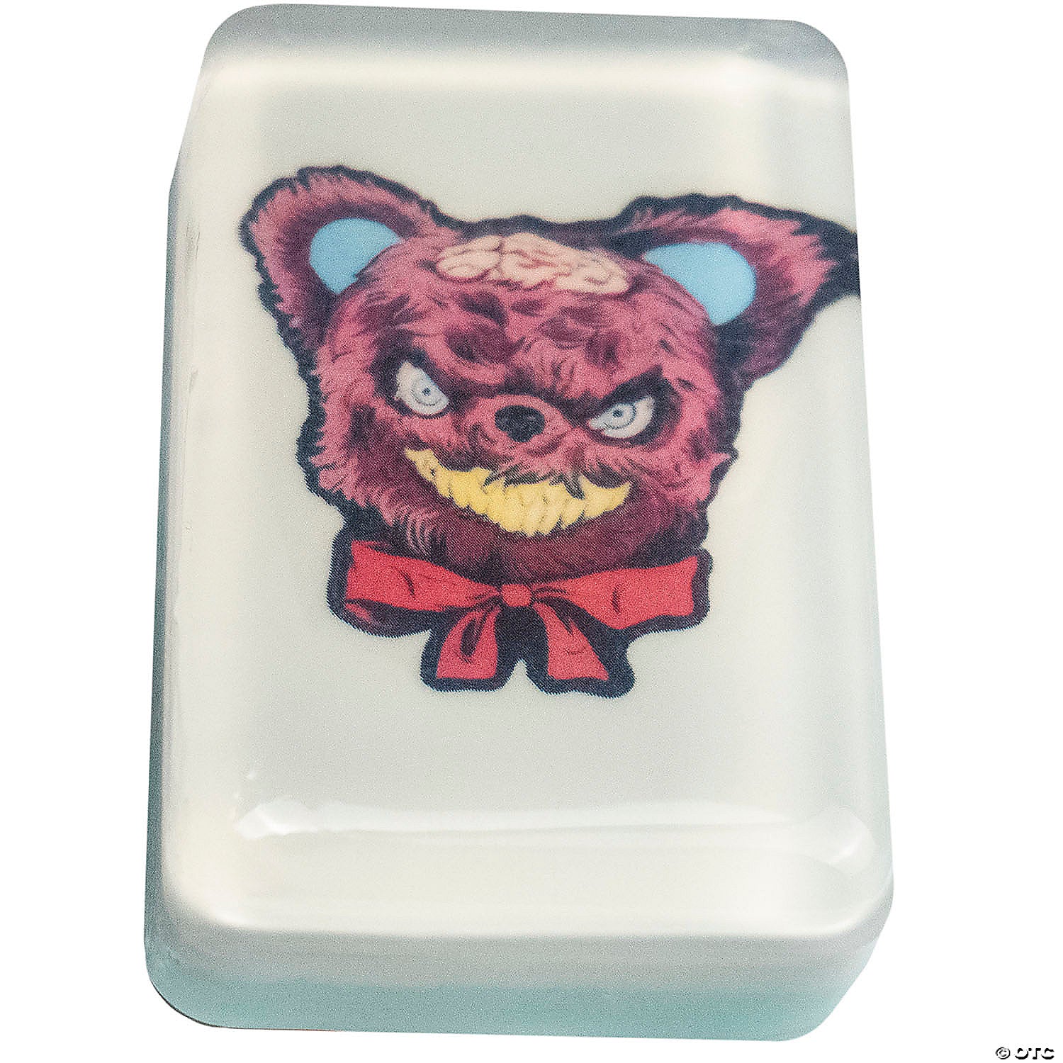 4 5 oz krampus& 8482 teddy image soap bar with balsam & cedar scent~mamcle102