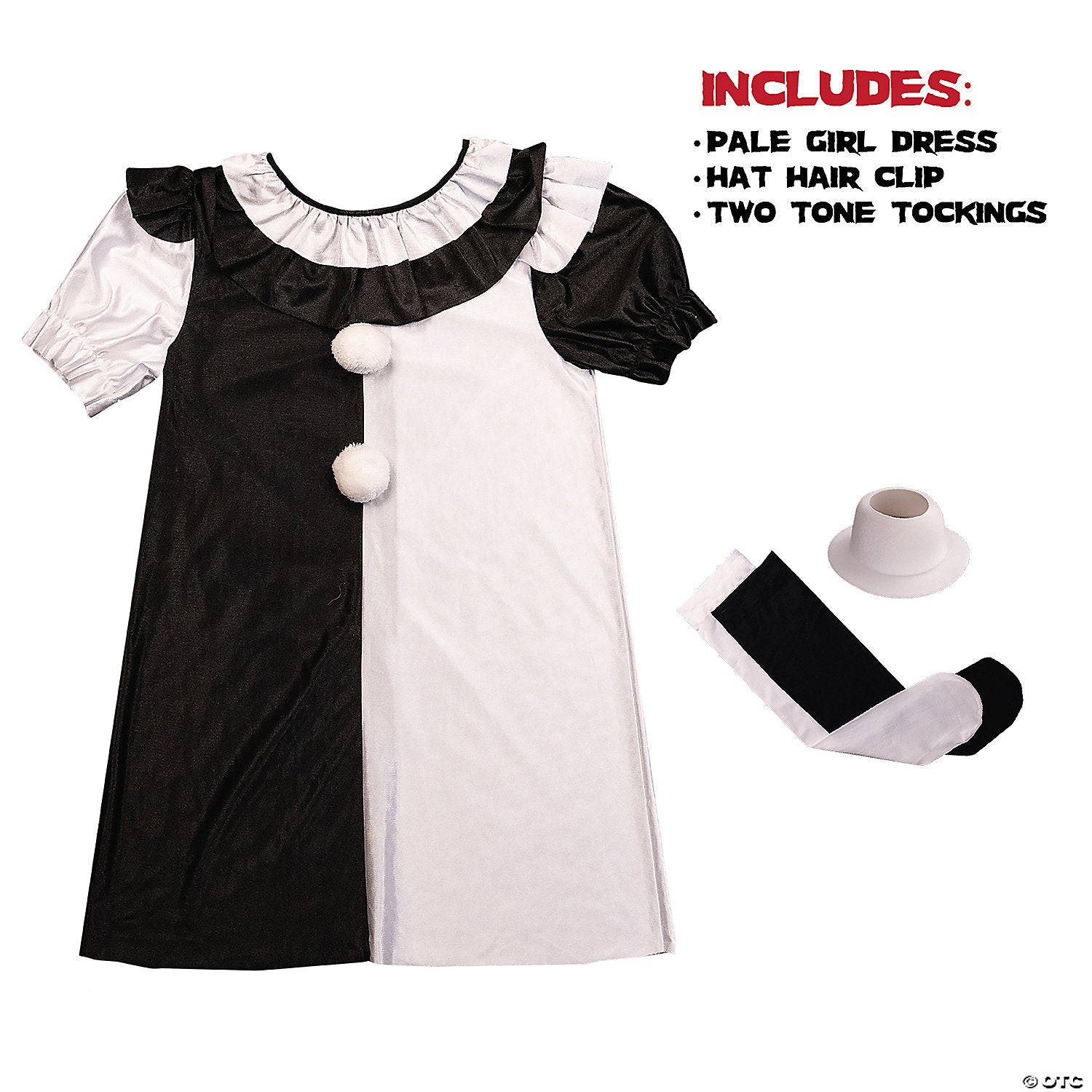 adults terrifier 2& 8482 pale girl costume large 12 14~mattda104lg
