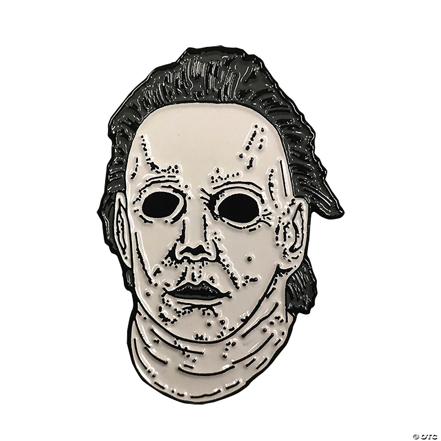 halloween 6 the curse of michael myers& 8482 michael myers full color enamel pin~mabxmf100