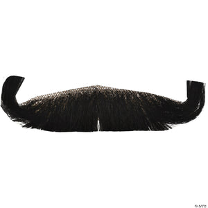 men s human hair english mustache~cb35bk