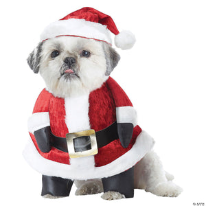 santa paws dog costume medium~cc20131md