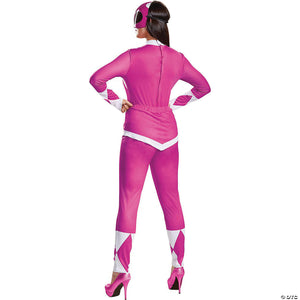 women s deluxe mighty morphin pink ranger costume small~dg67333n-a02