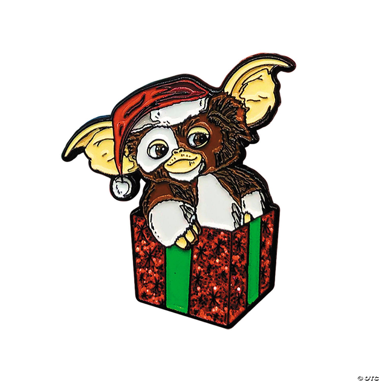 2 gremlins& 8482 holiday gizmo full color enamel pin~masfwb101
