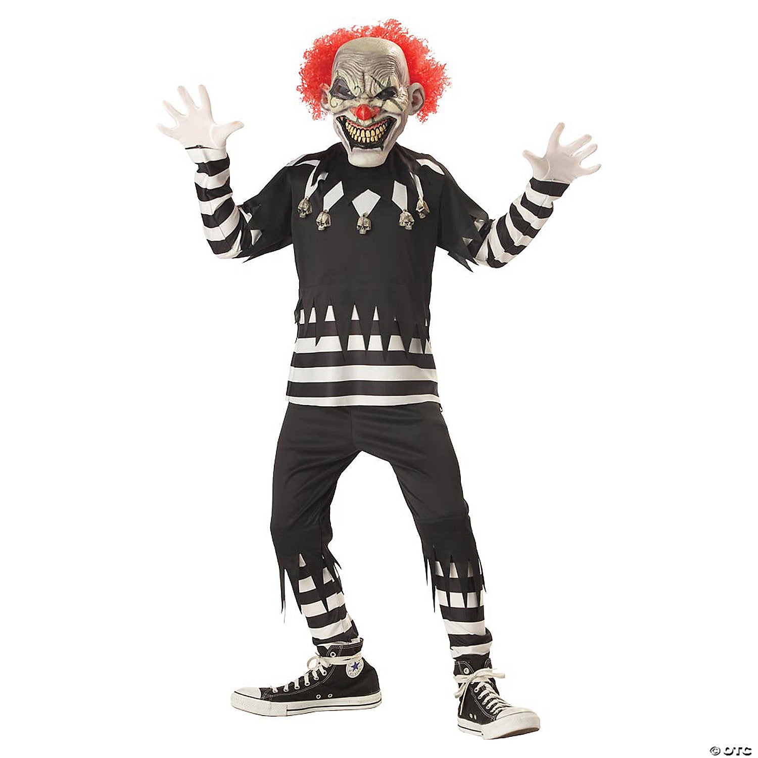 boy s creepy clown costume extra large~cc00299xl-a01