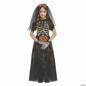 girl& 8217 s bones bride halloween costume extra large 14 16~fw127092xl