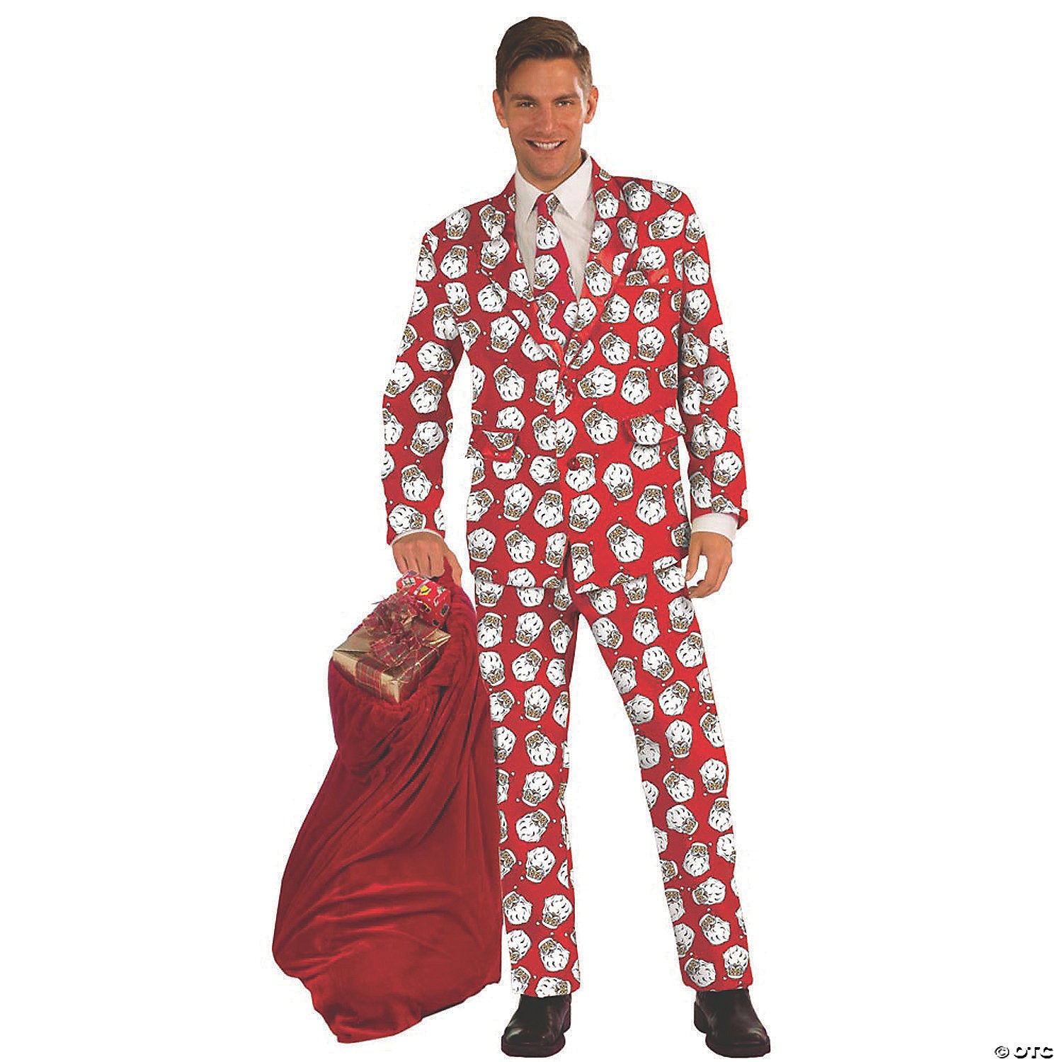 men s santa suit costume extra large~fm72677