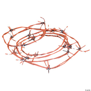 100 rusted barb wire decoration~ss05352