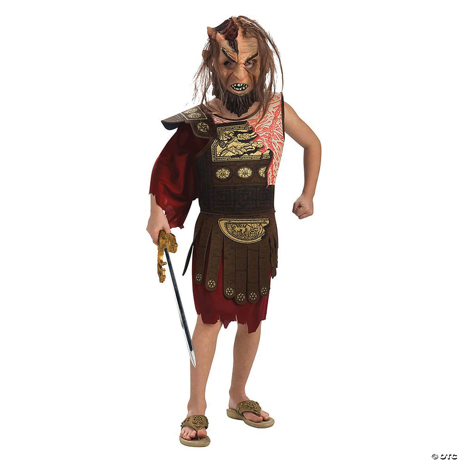 boy& 8217 s deluxe clash of the titans& 8482 calibos costume small~ru883927sm