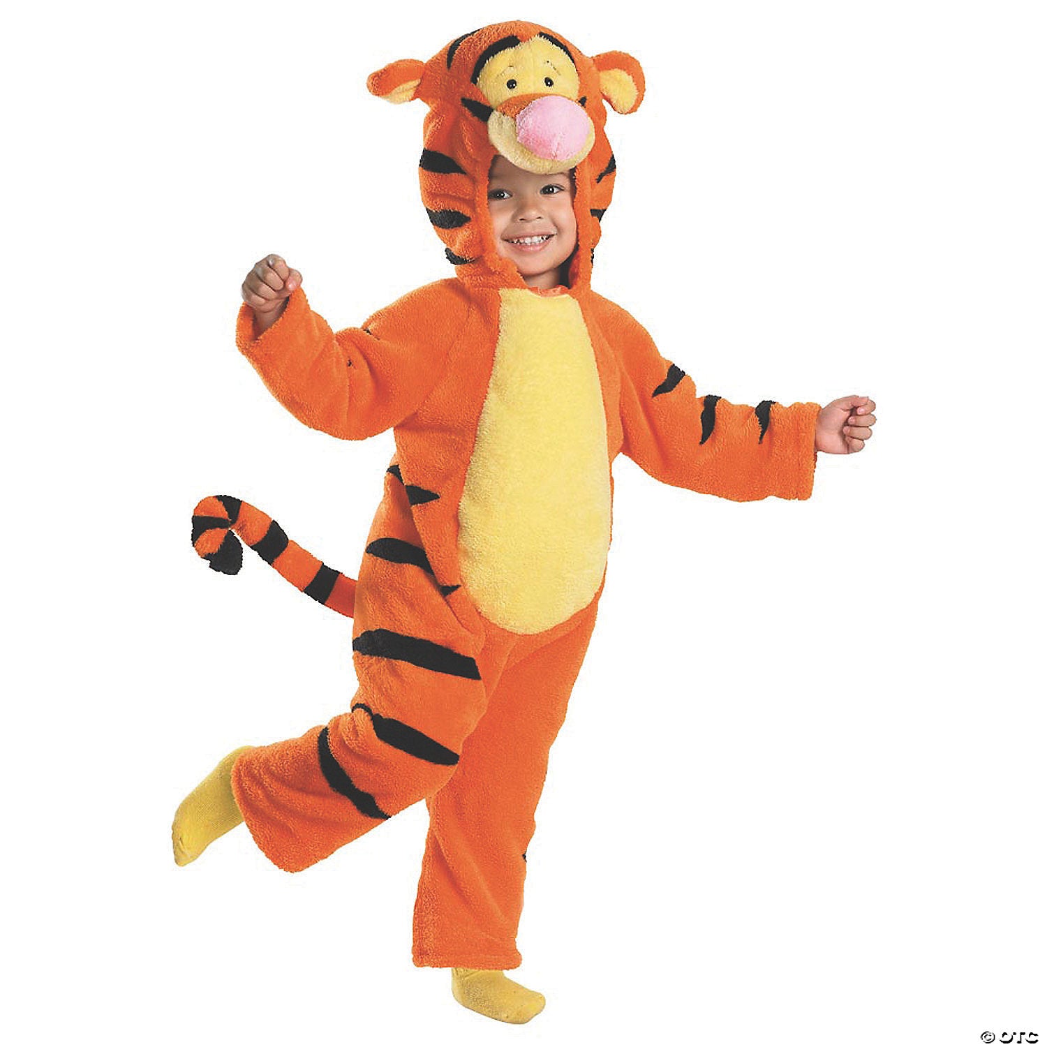 toddler deluxe plush winnie the pooh& 8482 tigger costume 2t~dg6580s