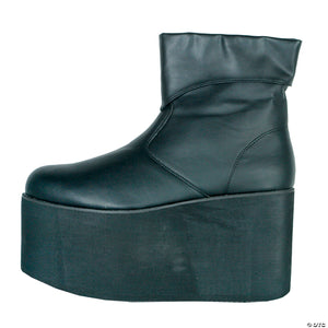 men s black platform boots size 10 11~ha65bkmd