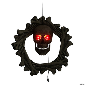 18 bone wreath animated halloween d& 233 cor~mr5124067-a06