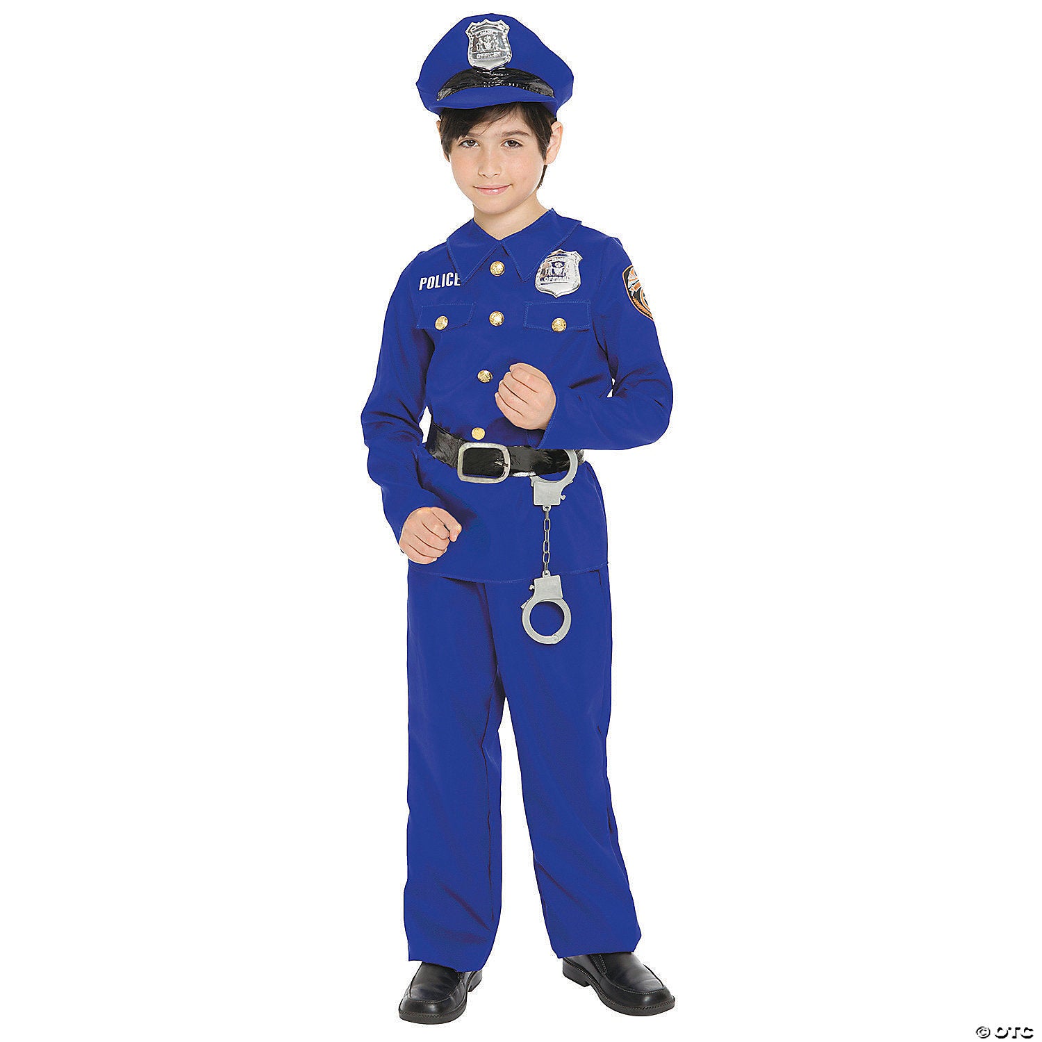 kids blue police officer costume small~mr144139