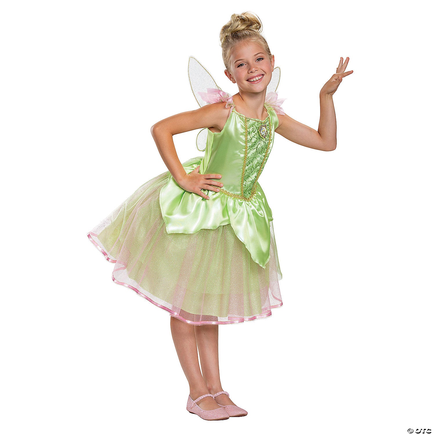 kids classic tinker bell costume small~dg66621l-a01