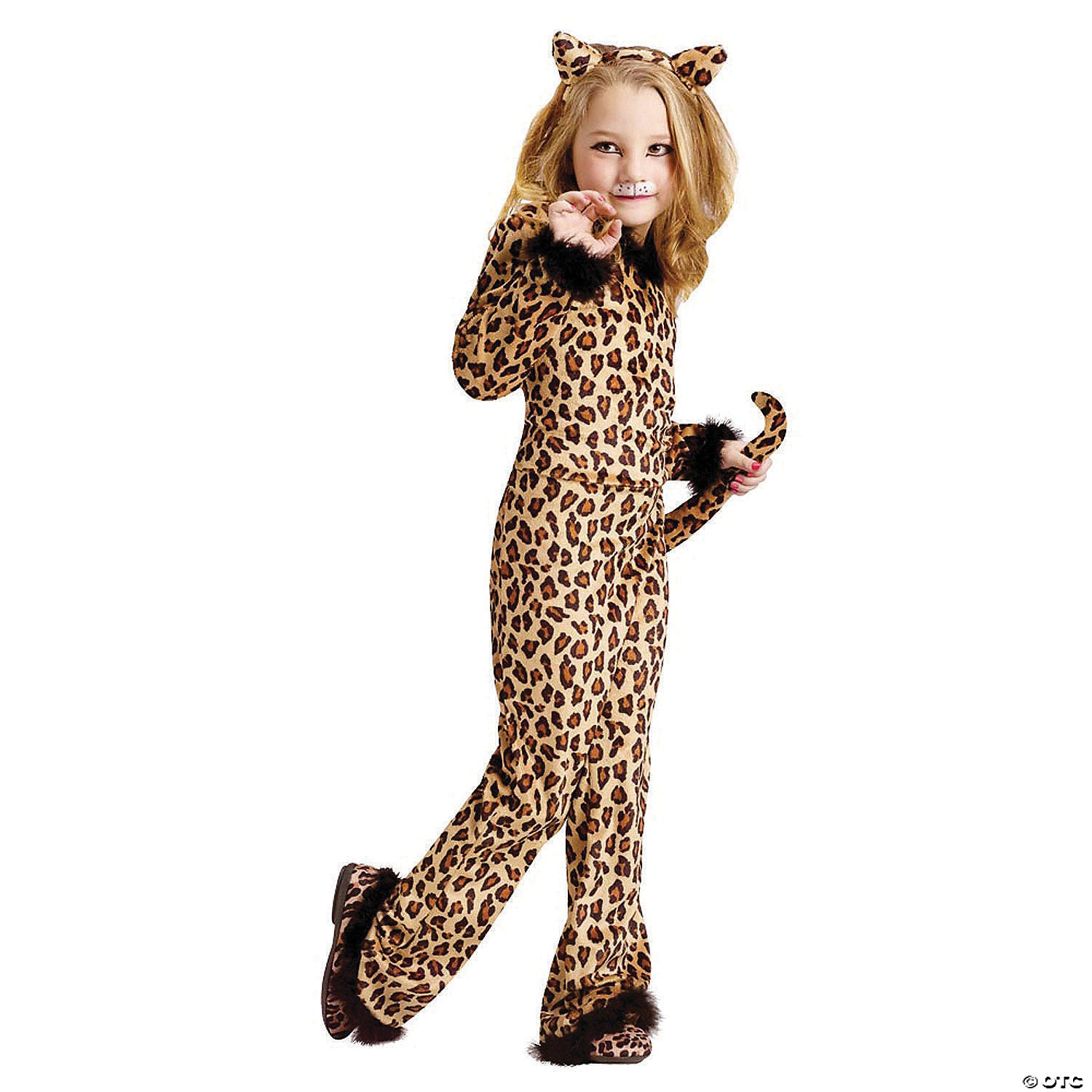 toddler girl s pretty leopard costume 3t 4t~fw114971tl