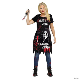 adults scream& 8482 ghostface horror apron costume accessory~fw96907gf