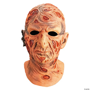 a nightmare on elm street& 8482 freddy krueger overhead sculpted mask~marlwb105-a01