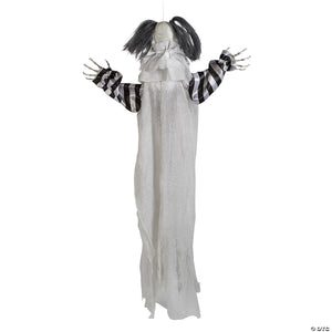 4 black and white animated light up clown halloween decoration~atc00082-a01