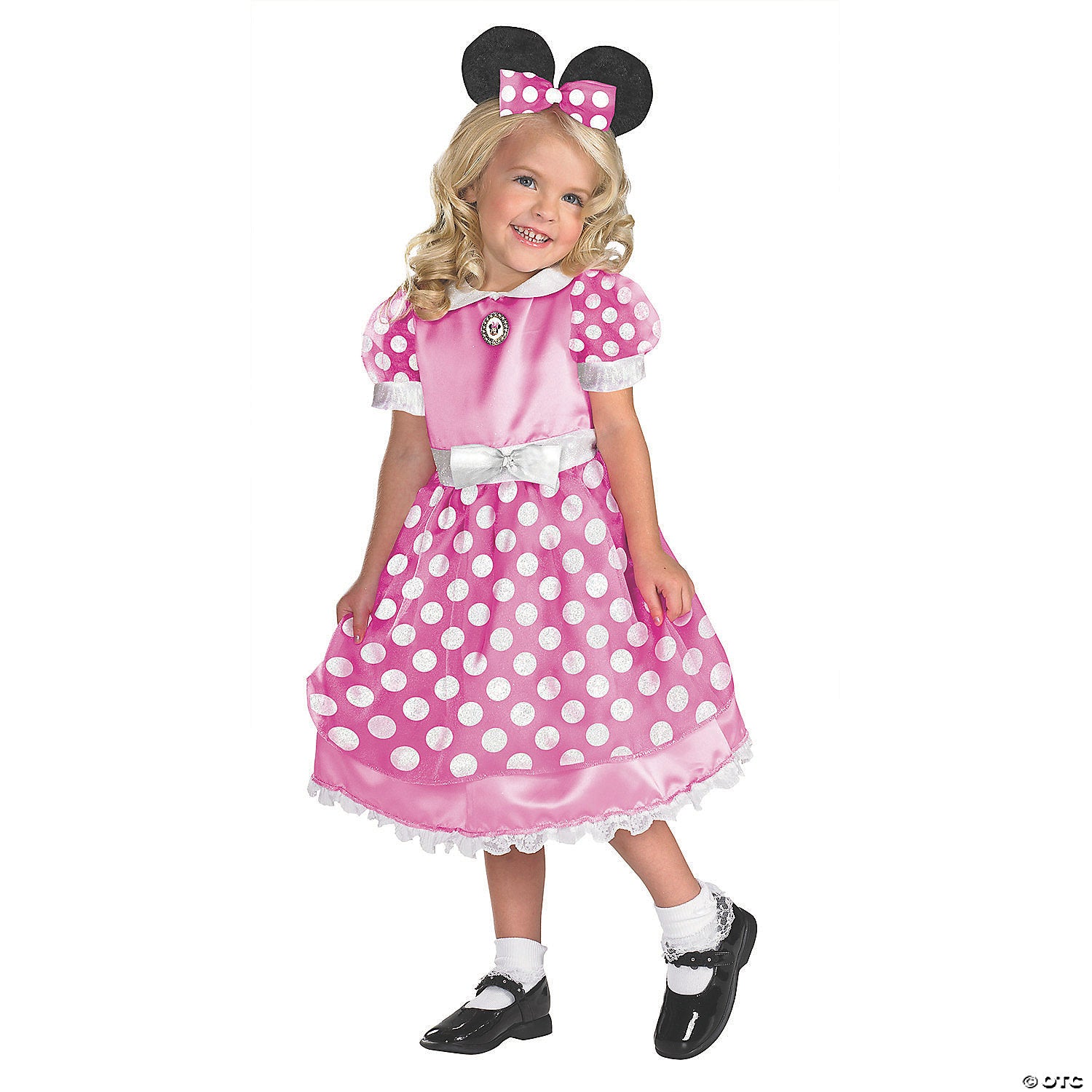 girl& 8217 s pink mickey mouse clubhouse& 8482 minnie mouse costume small~dg50105l