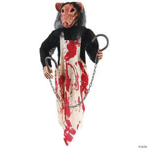 butcher pig hanging~fw91179