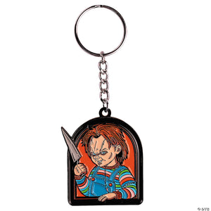 child& 8217 s play& 8482 seed of chucky chucky with knife keychain~masfus176