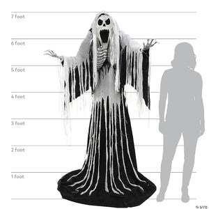 7 animated towering wailing soul halloween decoration~mr127084-a01