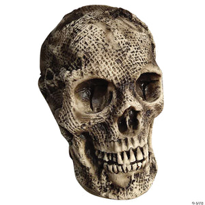 7 burlap skull face~ss61923
