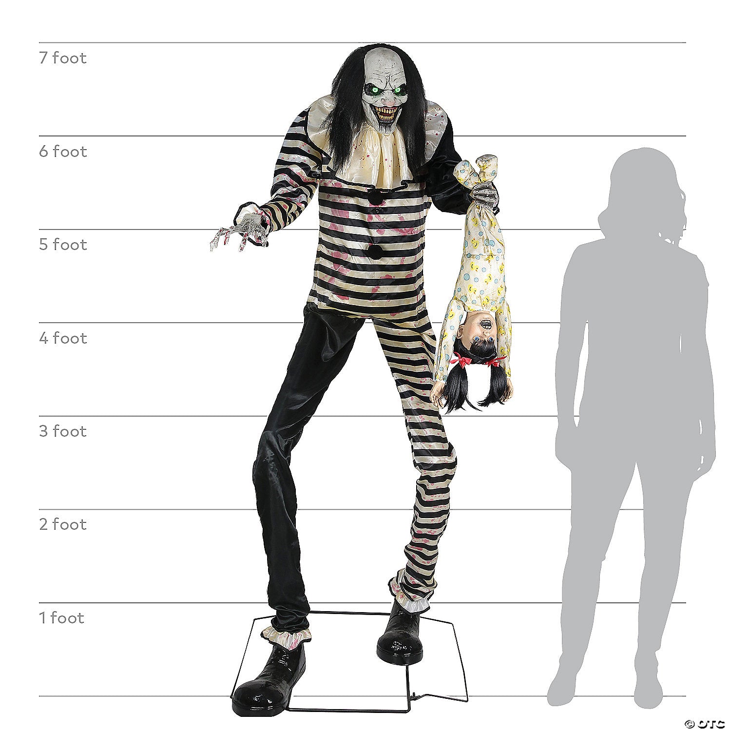 7 animated sweet dreams clown prop~mr124526-a06
