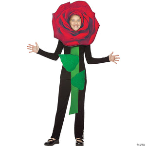 kids red rose flower costume~gc1167710