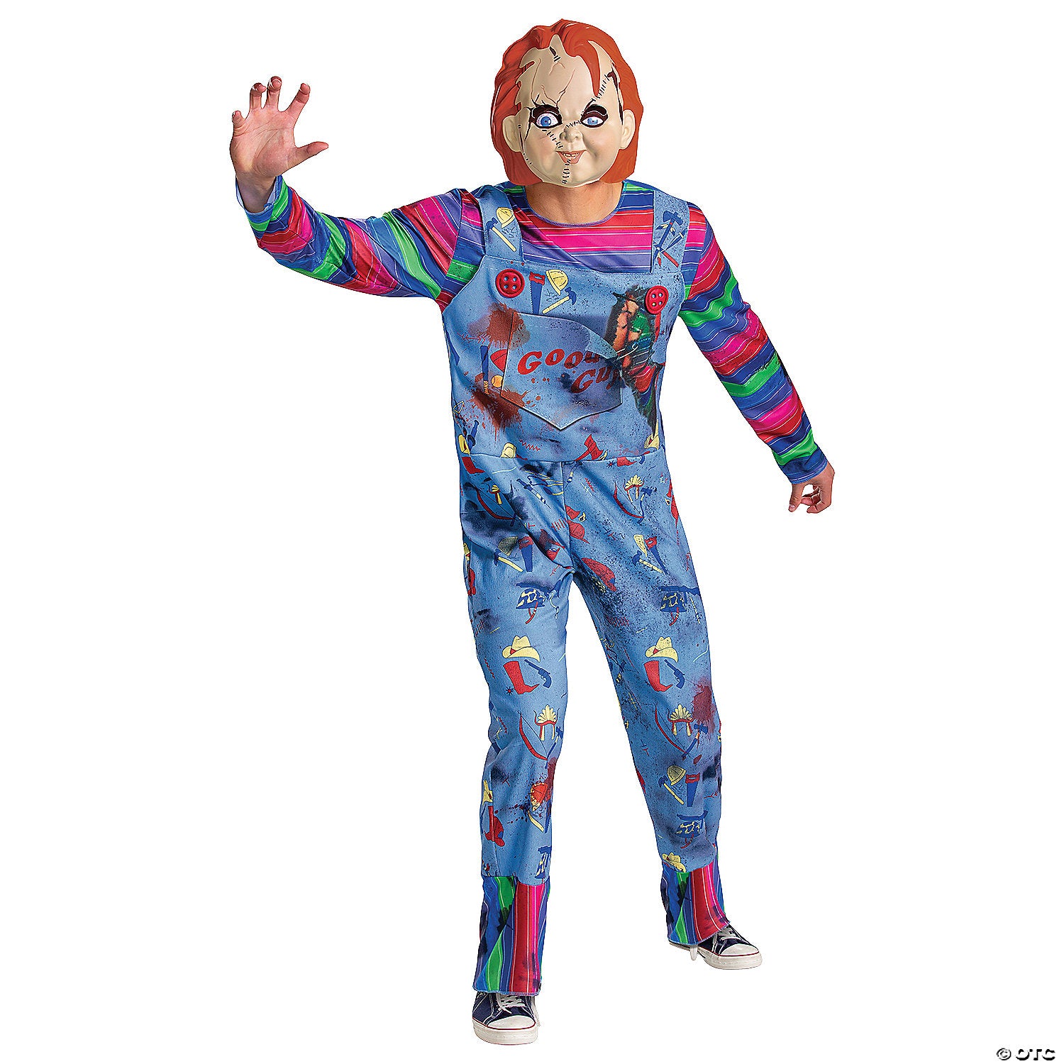 men s chucky deluxe costume plus~dg118649c-a02