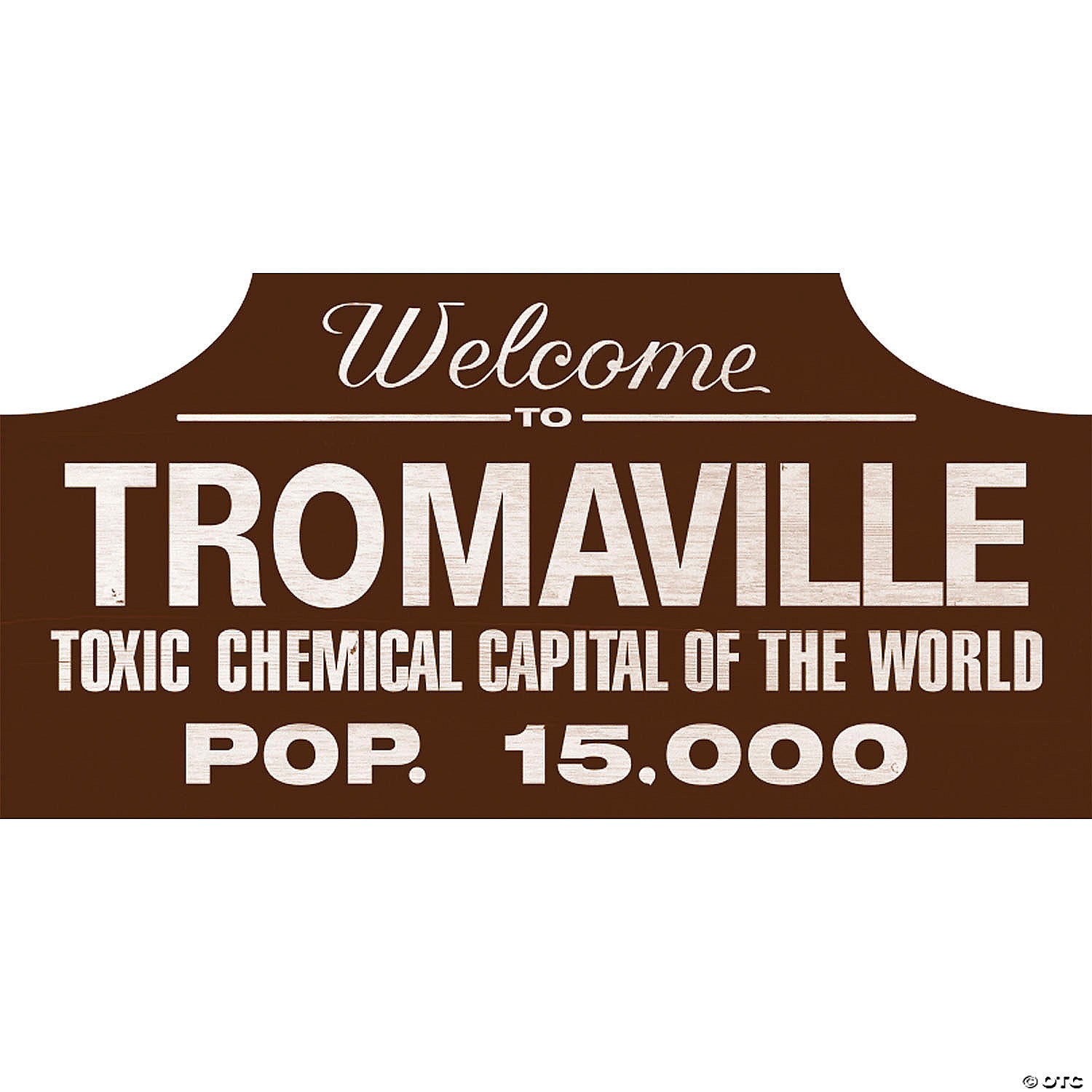 18 the toxic avenger& 8482 tromaville wood sign decoration~masfte100