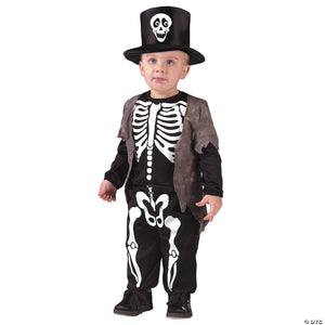 toddler happy skeleton halloween costume 3t 4t~fw1516tl