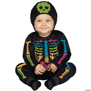 baby colorful skeleton costume 12 24 months~fw115321cl