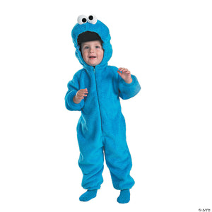 toddler deluxe sesame street& 8482 cookie monster costume 3t 4t~dg6598m