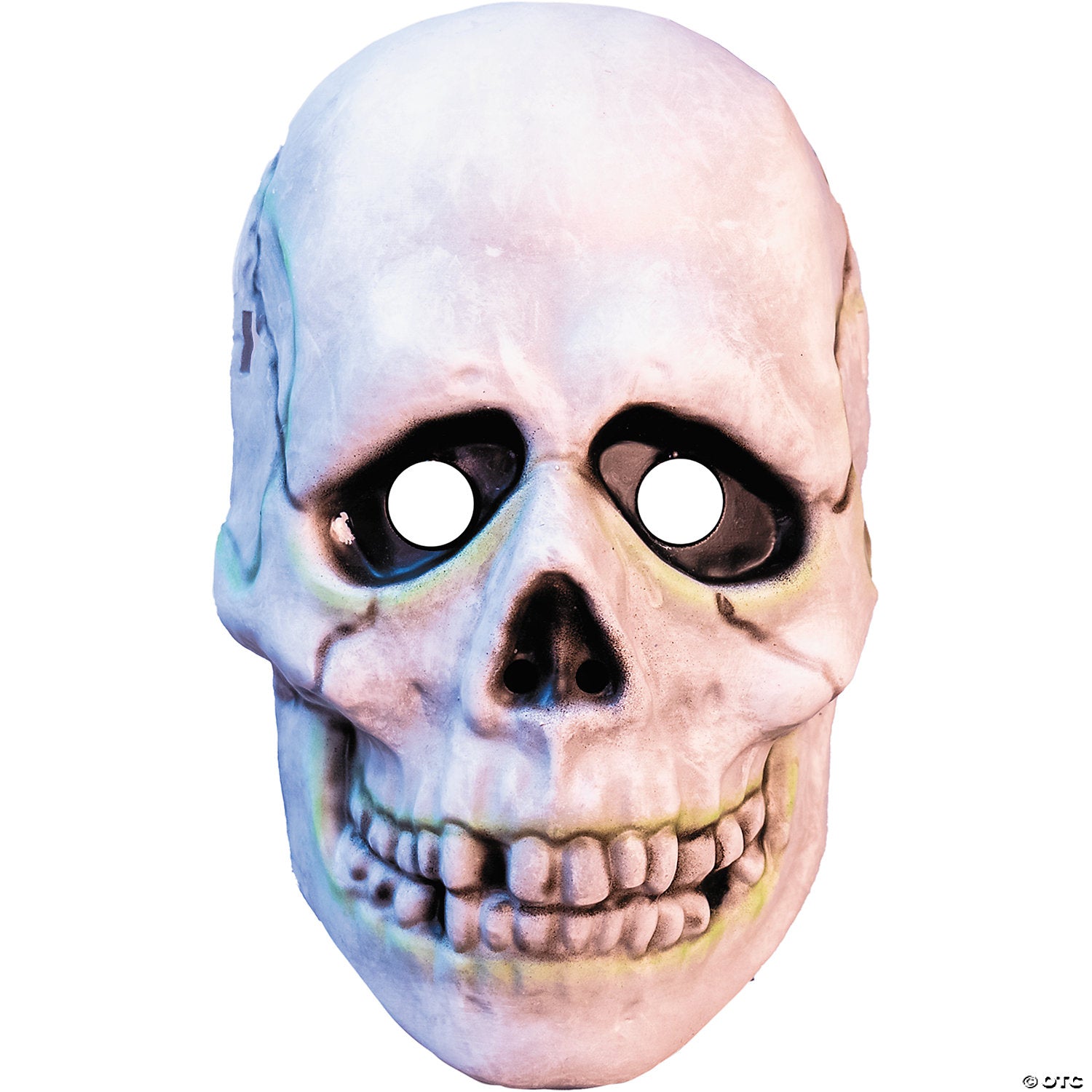 adults don post studios& 8482 skull face injection molded plastic mask one size~mattdp191-a02