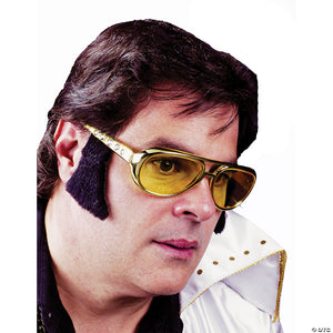 rocker sideburns and glasses 1 pc ~fw8136