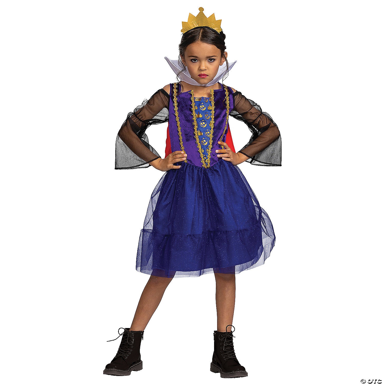 kids disney evil queen costume small 4 6~dg145629l-a01